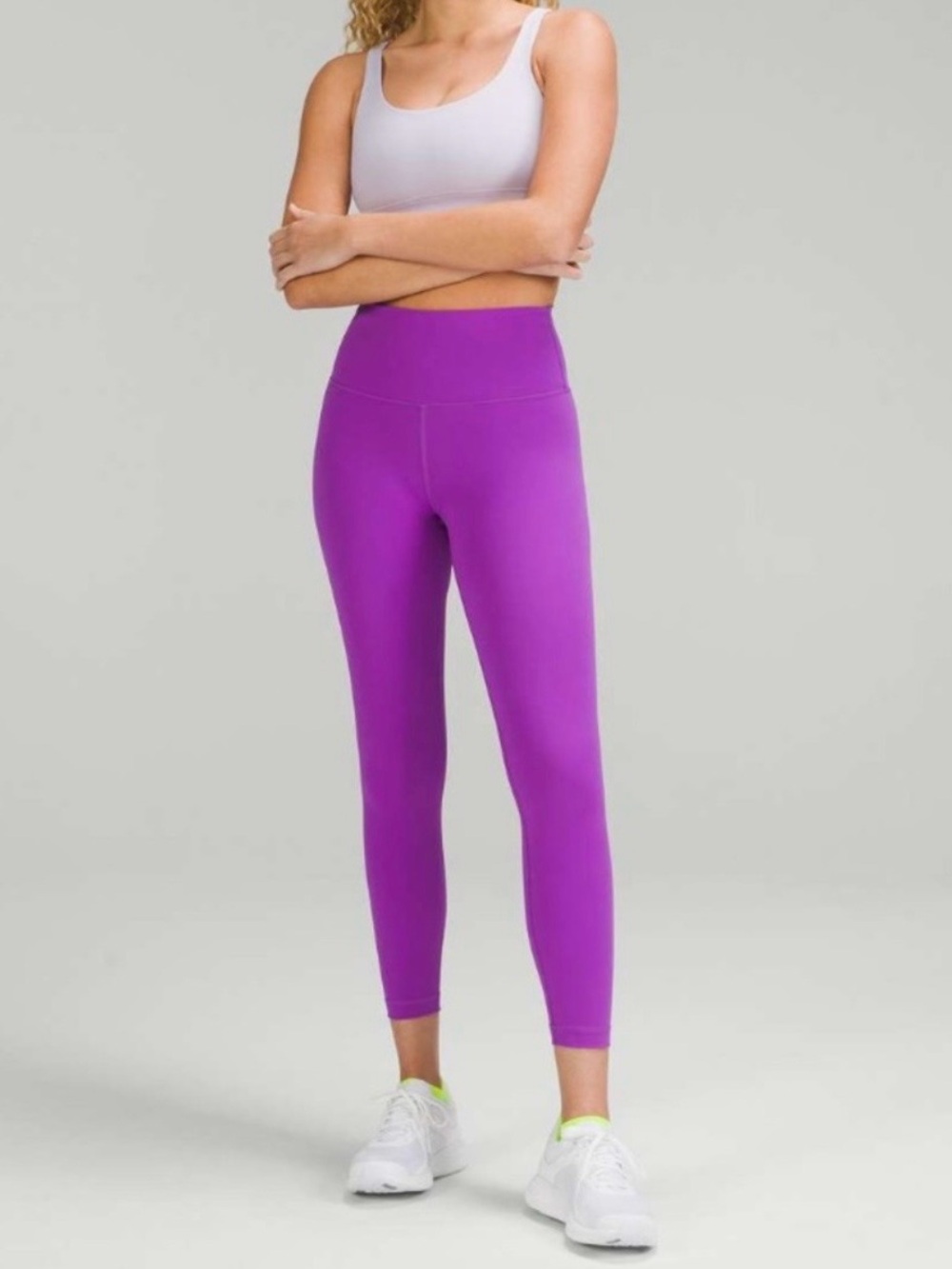 Lululemon Athletica Wunder Train High Rise Violet/Purple Leggings